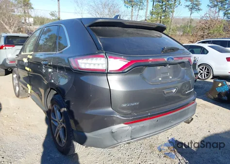 2017 Ford Edge Titanium z USA, uszkodzony, nr VIN 2FMPK3K95HBB05841